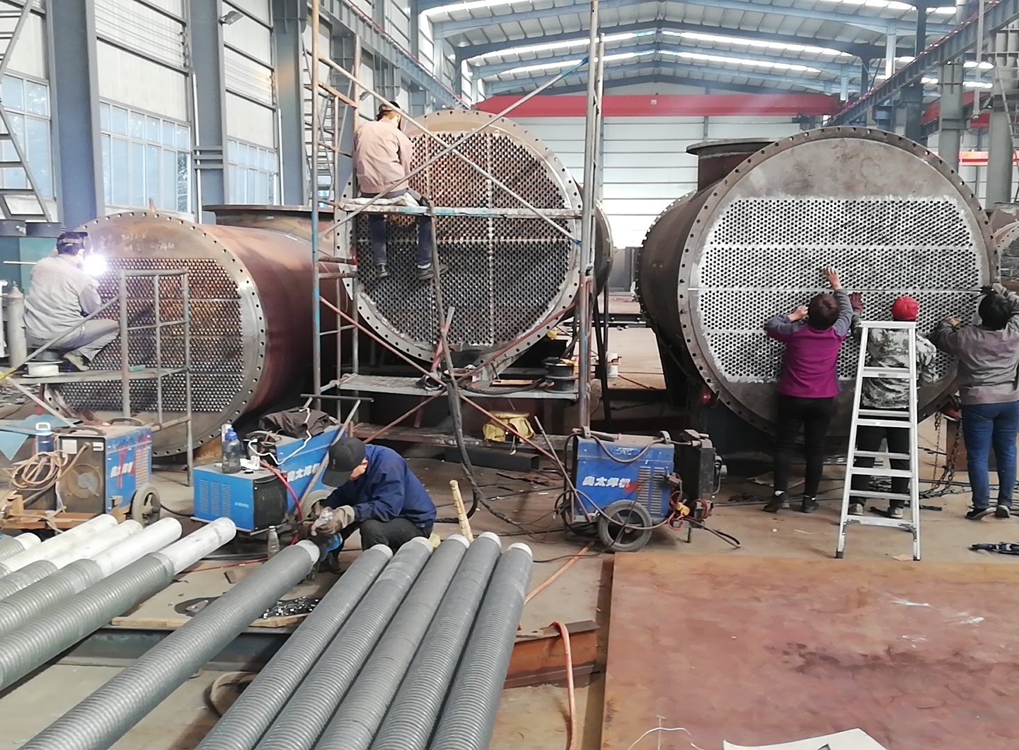 酸气冷凝器制作